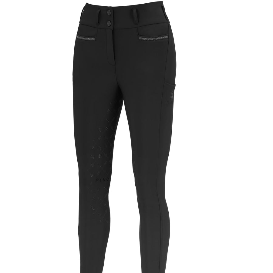 Winter Reithose LINNETT SO GripTec HIGHWAIST - schwarz "Pikeur HW26"