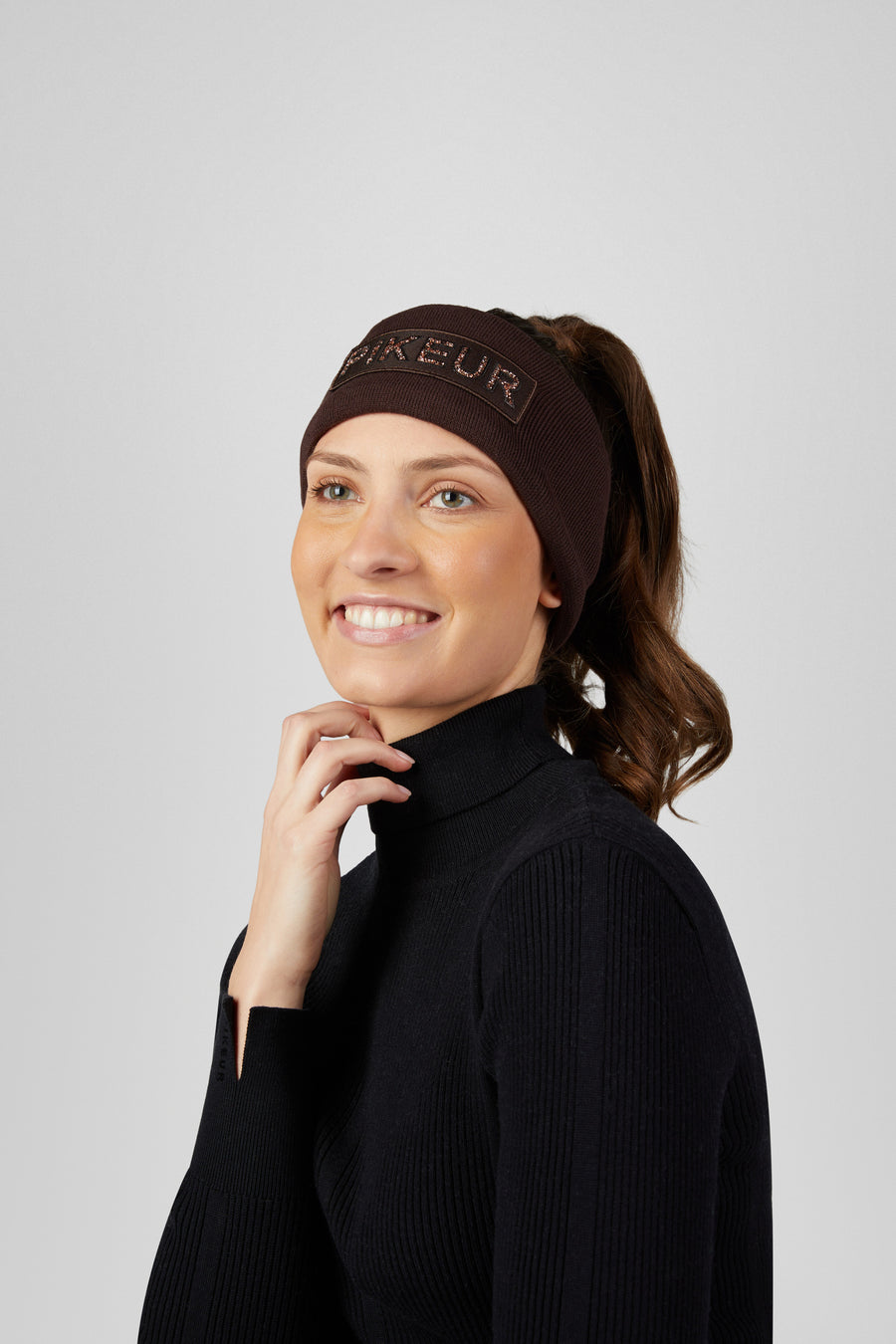 Stirnband COTTON - chocolate brown "Pikeur HW26"