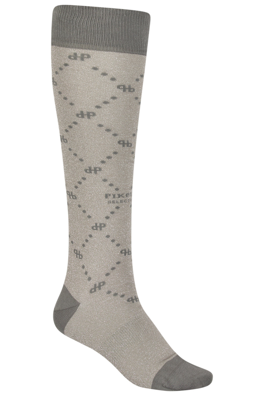 Stutzen LUREX 8713 SELECTION - pale grey "Pikeur HW25"