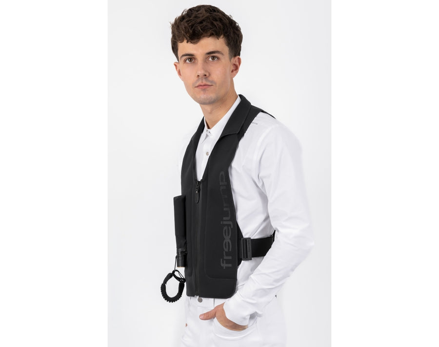 Freejump Airbag Weste AIRVEST PLUME - schwarz