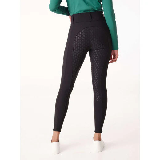 Winter Reithose BRITNEY - schwarz