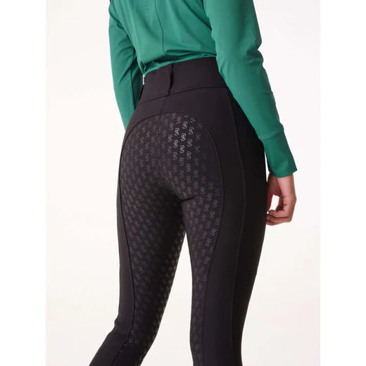 Winter Reithose BRITNEY - schwarz