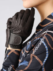 Reithandschuh LEDER - braun