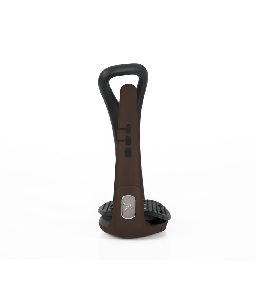 Sicherheits-Steigbügel SOFT UP PRO 2 - schwarz/choco